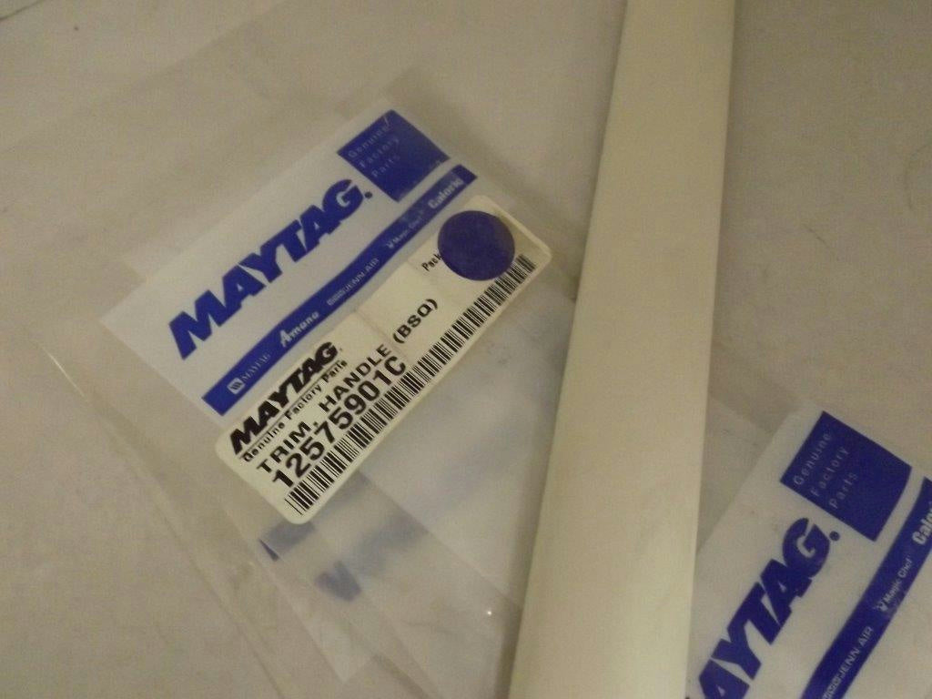 MAYTAG WHIRLPOOL REFRIGERATOR 12575901C BSQ HANDLE TRIM NEW MAYTAG WHIRLPOOL REFRIGERATOR 12575901C BSQ HANDLE TRIM NEW